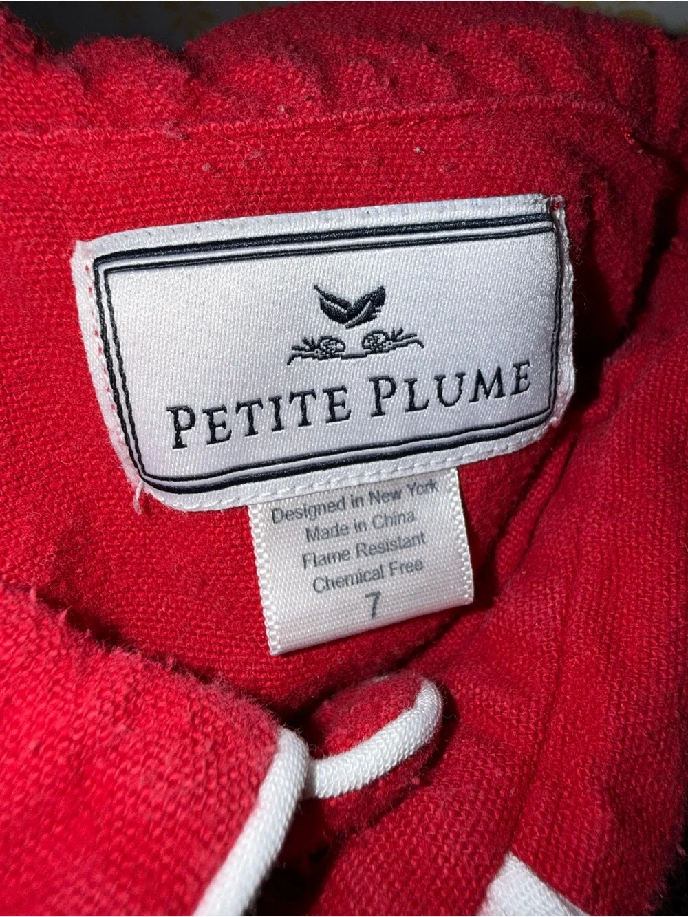 Petite Plume Red Flannel Pajamas